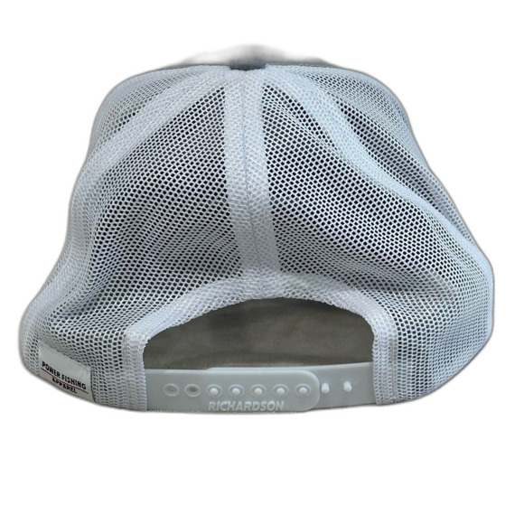 Richardson Cap Hat Men's Snapback Grey White Angler Choice Team Tournament Trail - Picture 4 of 9